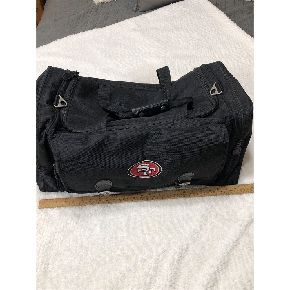 Mercury Luggage Seward Trunk Duffel Bag San Francisco 49er Embroidered Logo View 6
